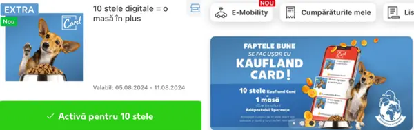 Activare Cupon Card Kaufland