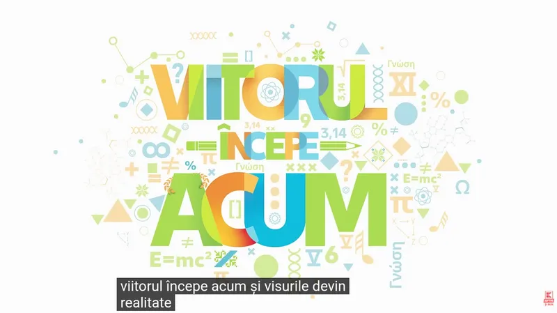 Cadru din reclama finală: mesajul final, în voice-over, al campaniei.